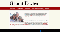Desktop Screenshot of giannidavico.it